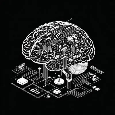 About IF Lab by IF Lab AI Philippines Line Illustration of a Cybernetic Brain IF Lab AI